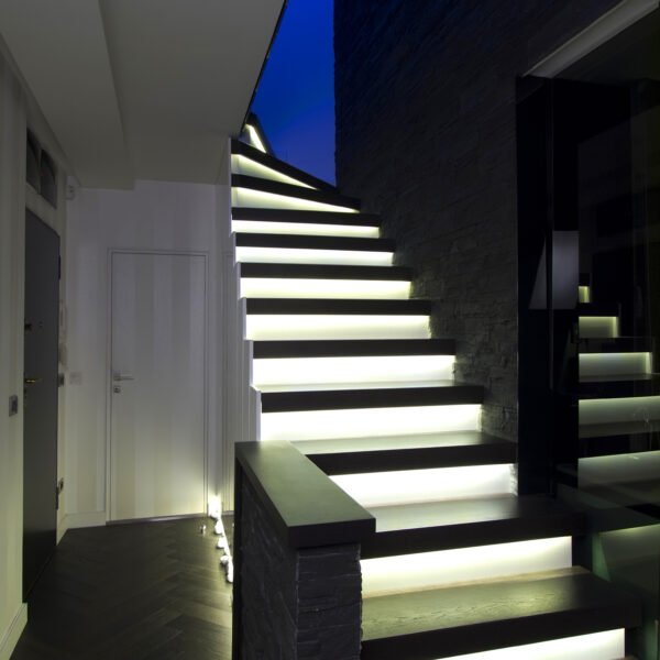 Trap met verlichting