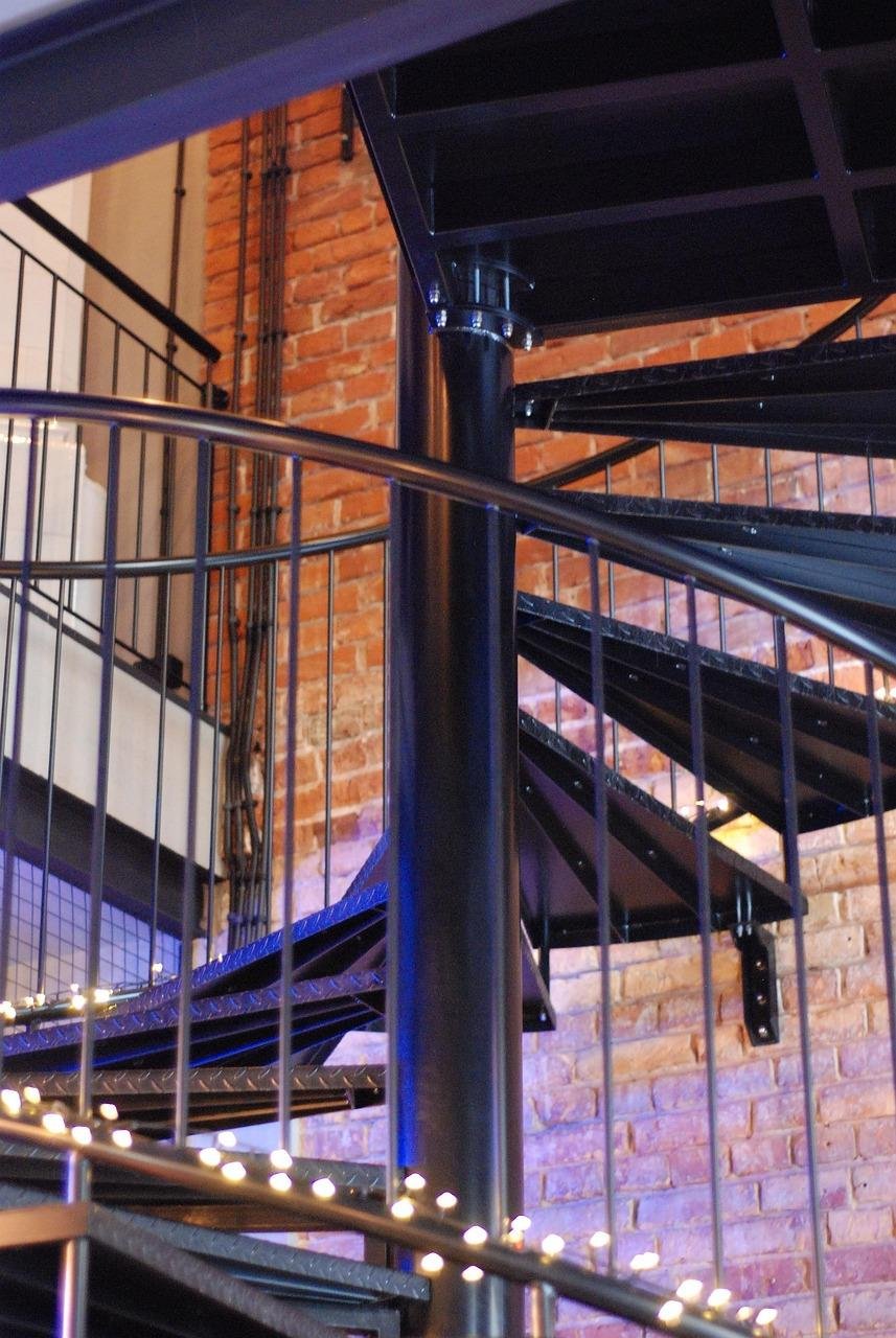 Stalen trappen als blikvanger